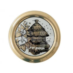 Capsules Twist-Off Ruche Paille Or TO 63 (sachet De 48 Pièces)