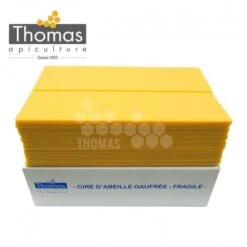Feuilles De Cire Gaufrées 5 Kg Dadant Hausse Thomas Carton 100 Pièces