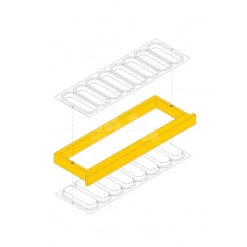 COFFRET RECHARGE 16 SECTIONS POUR CADRE MIEL EN RAYON DADANT RR1323