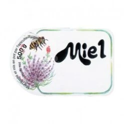 Étiquette Fleurs Et Abeilles