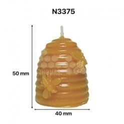 Moule à Bougie Ruche Panier