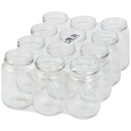 Pots Verre 500 G TO 63 (pack De 12 Pièces, Sans Capsules) 1 Pots Verre 500 G TO 63 (pack De 12 Pièces, Sans Capsules)