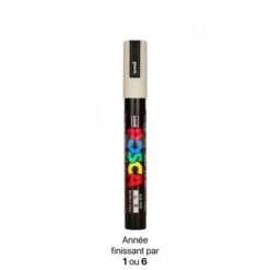 Stylo Marqueur Posca De Couleur Blanche Pour Marquage De Reine